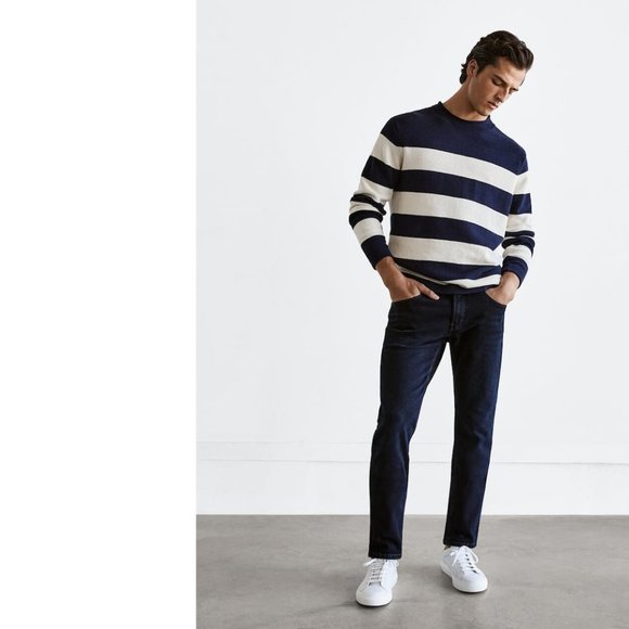 Men’s Massimo Dutti Dark Skinny Jeans W36 L32 - Picture 1 of 9